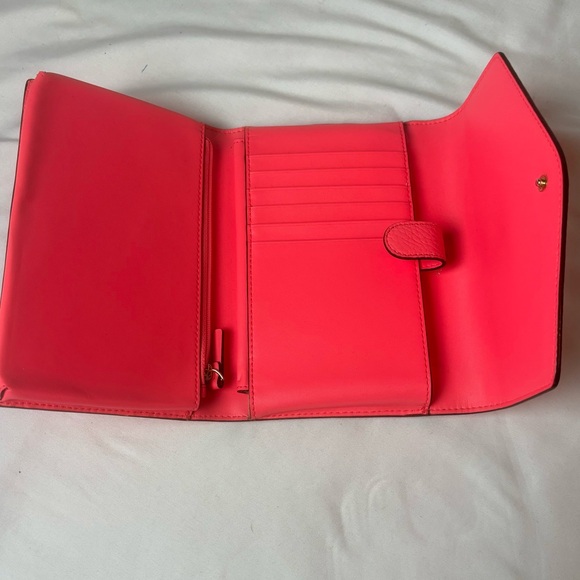 Kate Spade Winni Wakefield Lane Convertible Crossbody Surprise Coral WLRU2941 - Picture 5 of 9